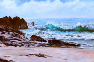 Low-tide Little Beach – Scotts Head